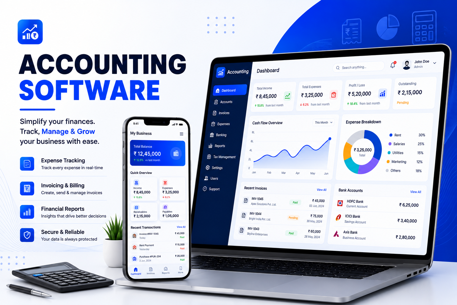 Accounting Software — VertexWing